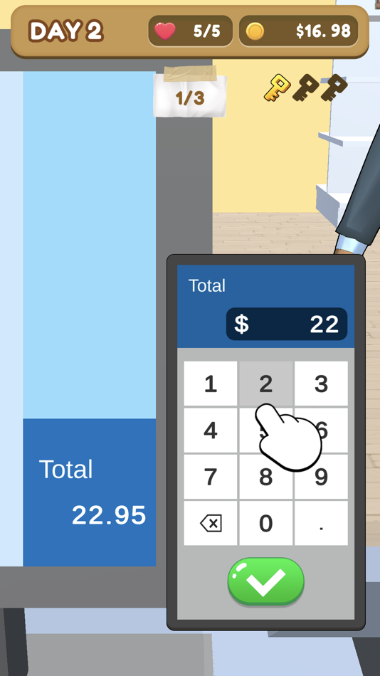 #4. Supermarket Work Simulator 3D (iOS) 来自: SVC Games inc.