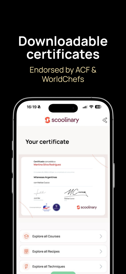 Scoolinary: Learn & Cook 的 App Store 截图 6