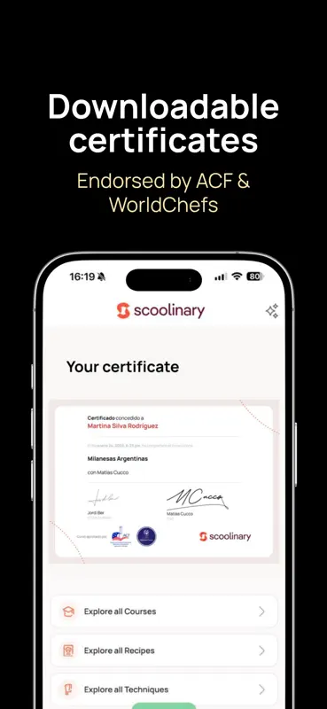 Scoolinary: Learn & Cook screenshot 6 of 7