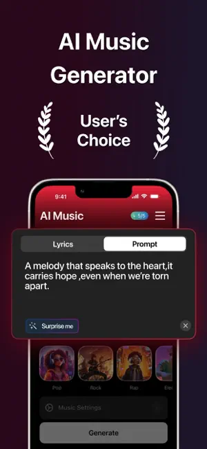 MyTunes: AI Music screenshot 1
