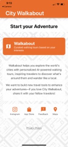 City Walkabout screenshot