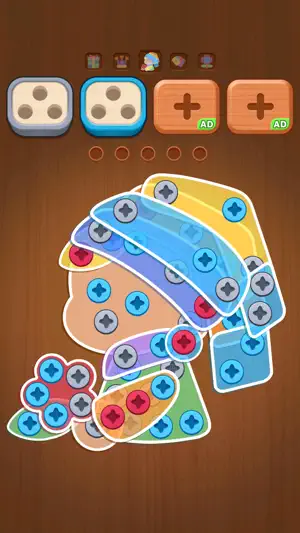 Woodbolt Sort: Nuts & Screws screenshot 2
