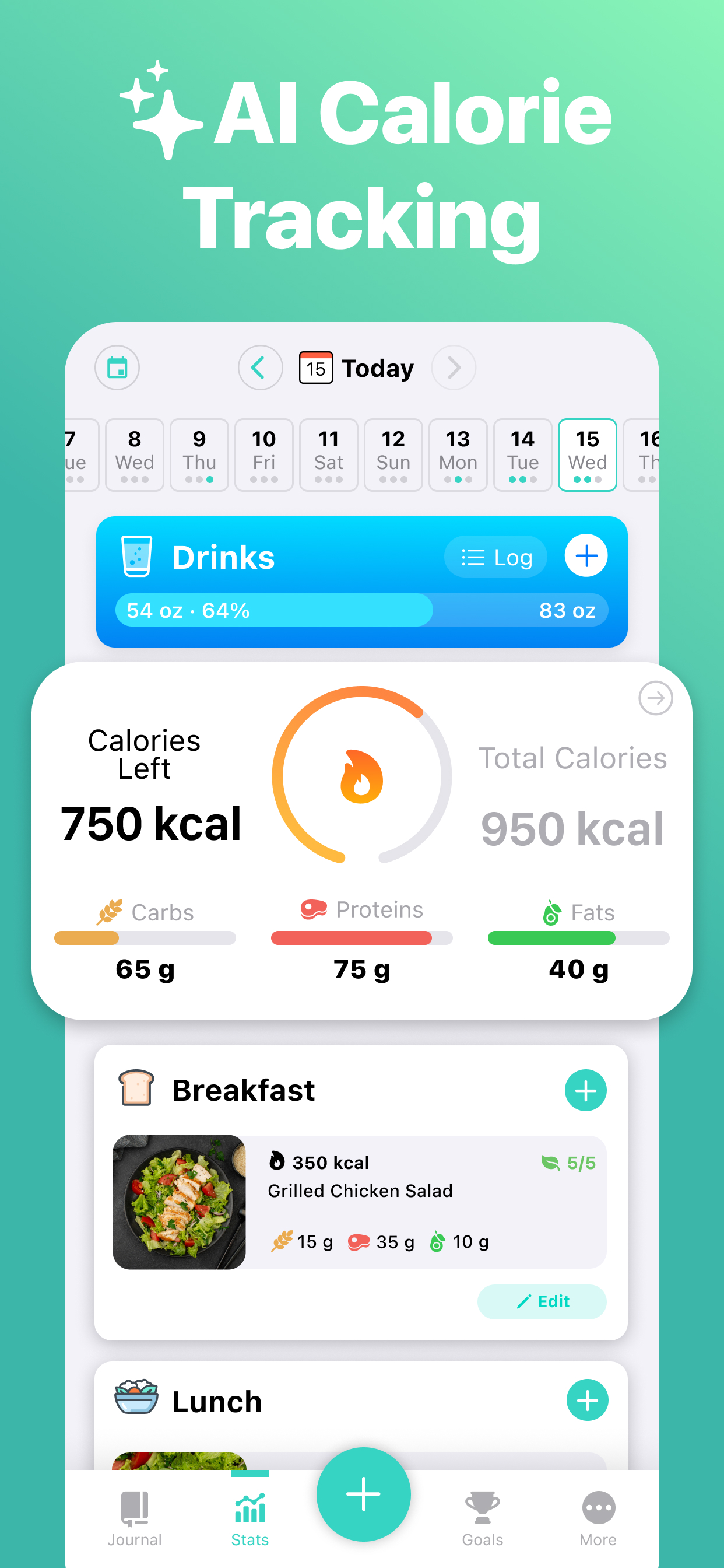 AI Calorie Counter: Nutrilio