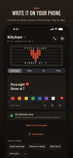 Clackline: Home Message Board screenshot 1