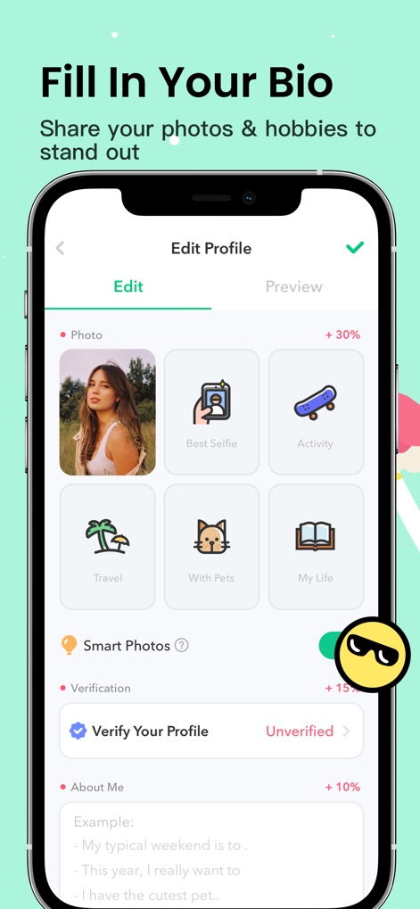 Omi - Date & Meet Friends - Craft Your Profile