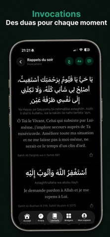 Widgets Coran – DeenKit iPhone screenshot 6