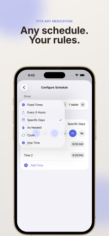 Curani – Medication Reminder Screenshot 8 of 9