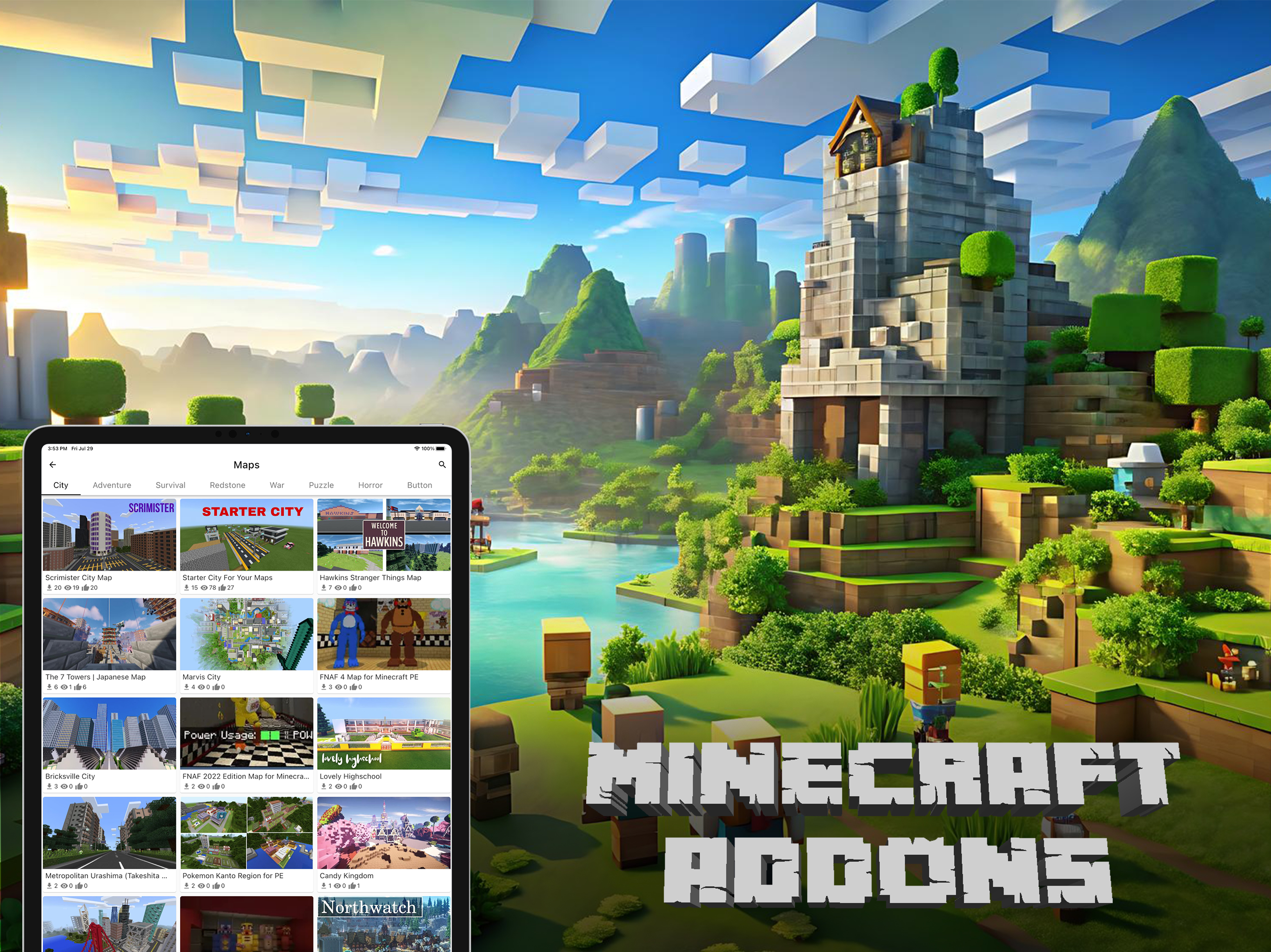 Addons & Skin for Minecraft PE