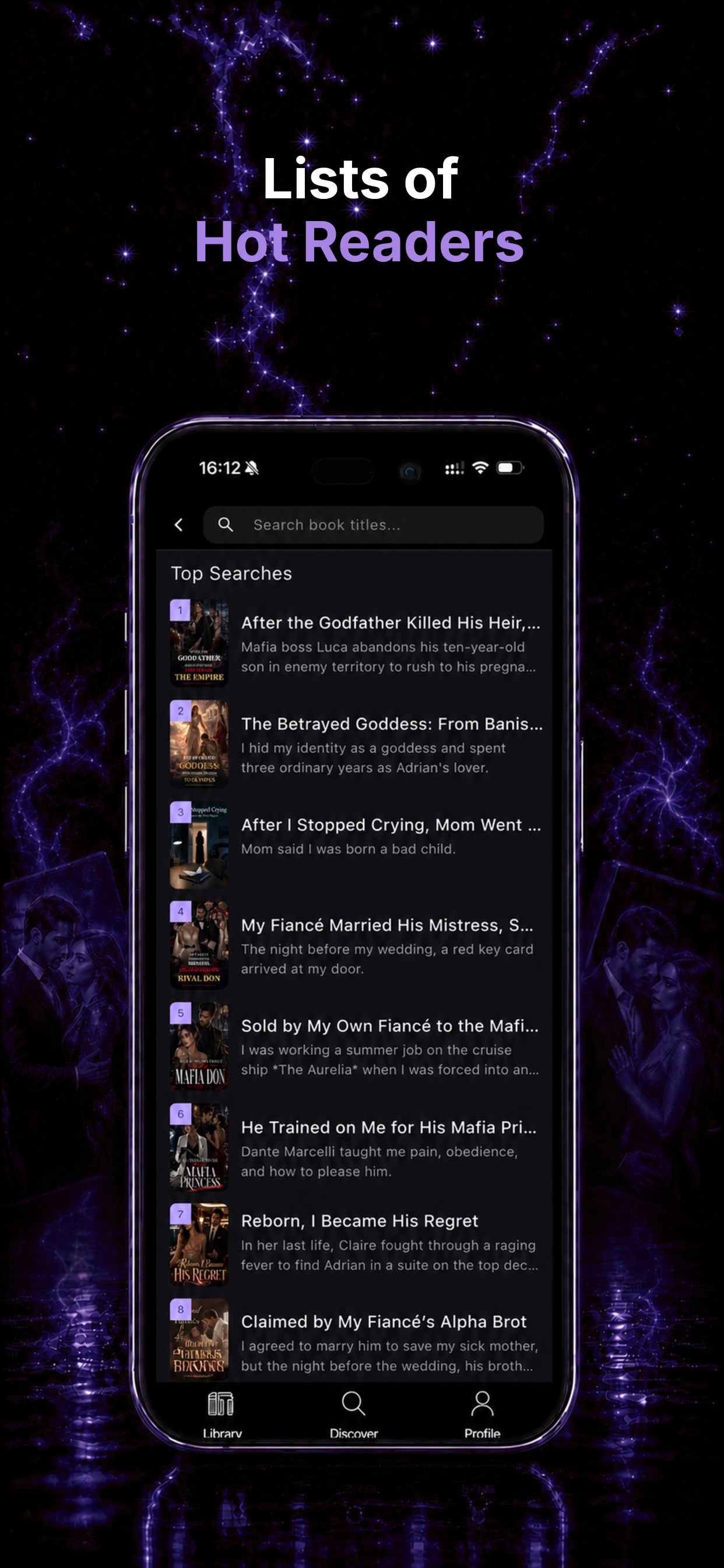 Screenshot 3 of NovelLush - Novels & Stories
