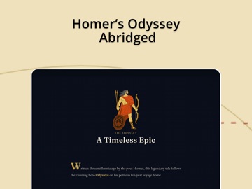 Homer's Odyssey: Epic Journey iPad screenshot