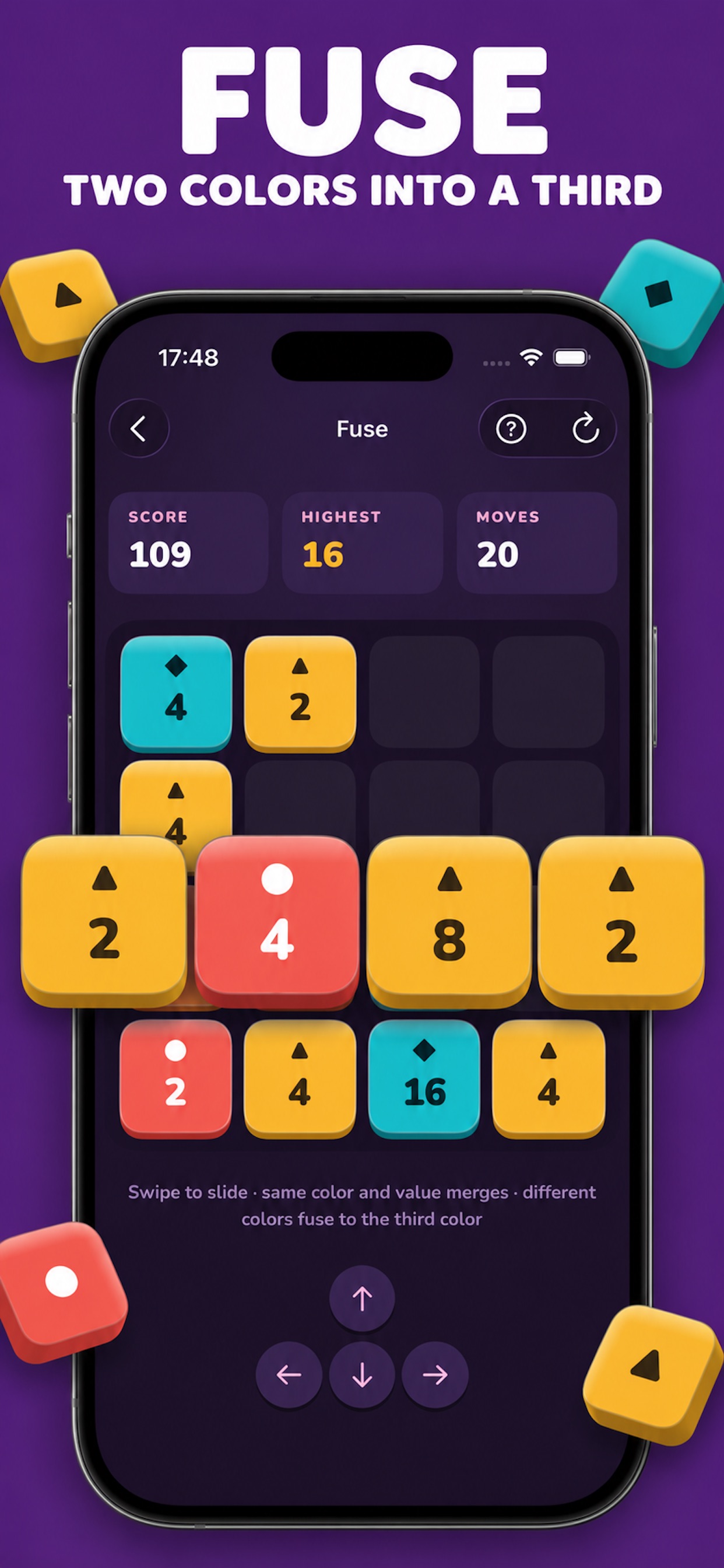 Screenshot 1 of Fuse! Color Merge Puzzle