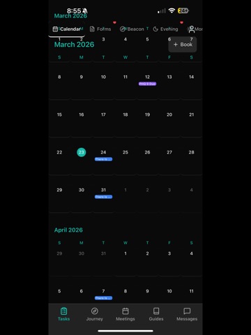 Recovery Compass iPad screenshot