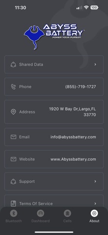 ABYSS BATTERY PRO screenshot