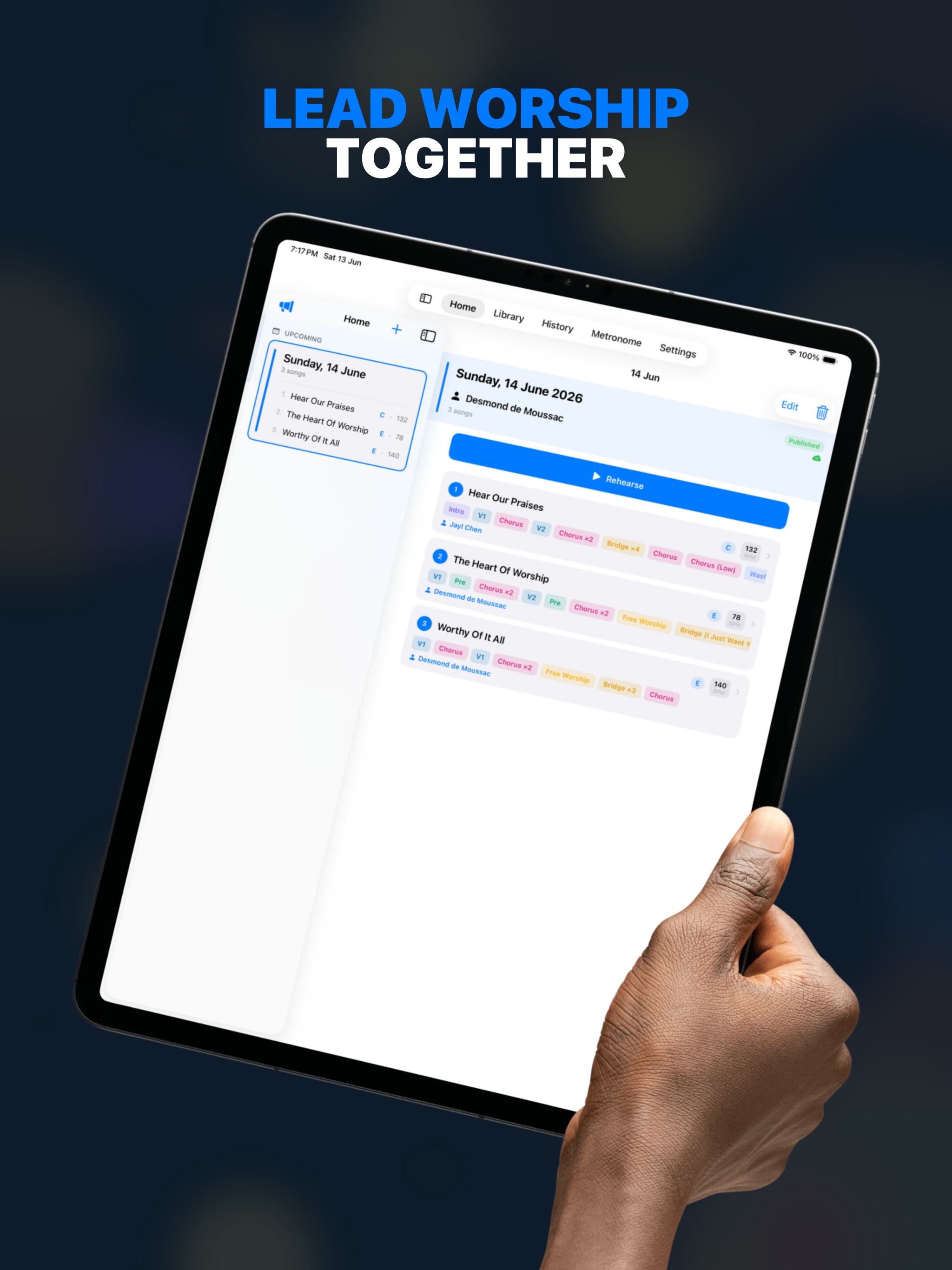 Beacon - Worship Team App screenshot 5