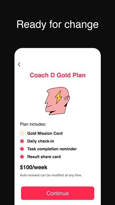 Coach D: Break or Build Habits Screenshot