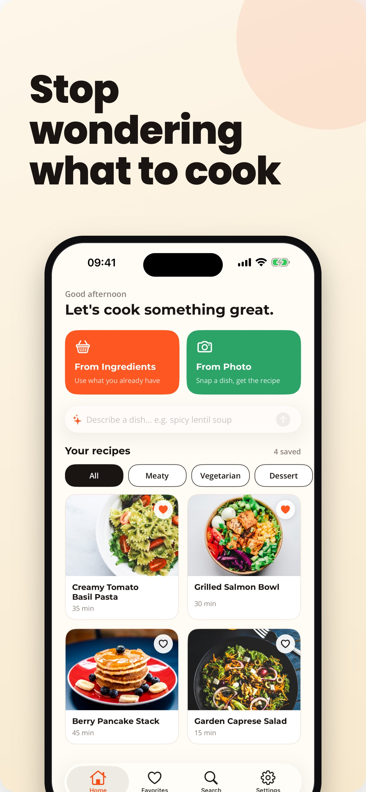 Recipe Generator - whichFood screenshot 2
