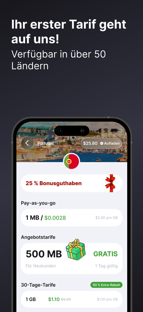 eSIM io: Globale SIM-Karte screenshot 7