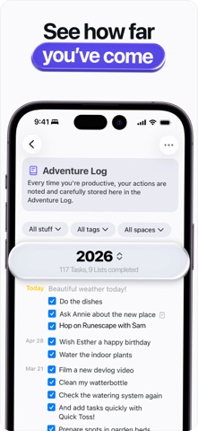 Stuff | ToDos and Lists iPhone screenshot