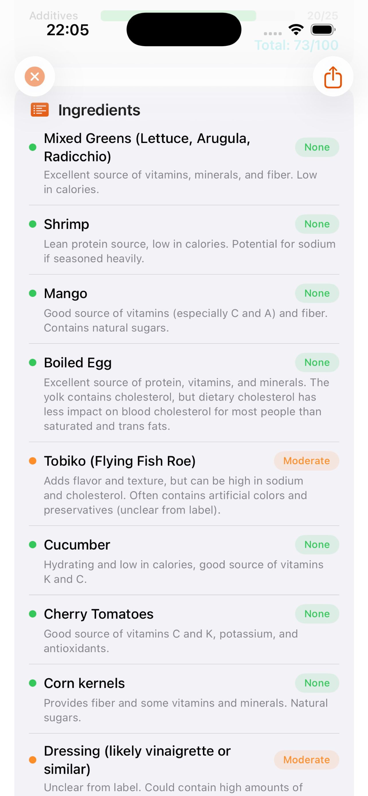 FoodLens - Ingredient Scanner screenshot 4