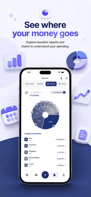 Expense Tracker AI Budget screenshot 2