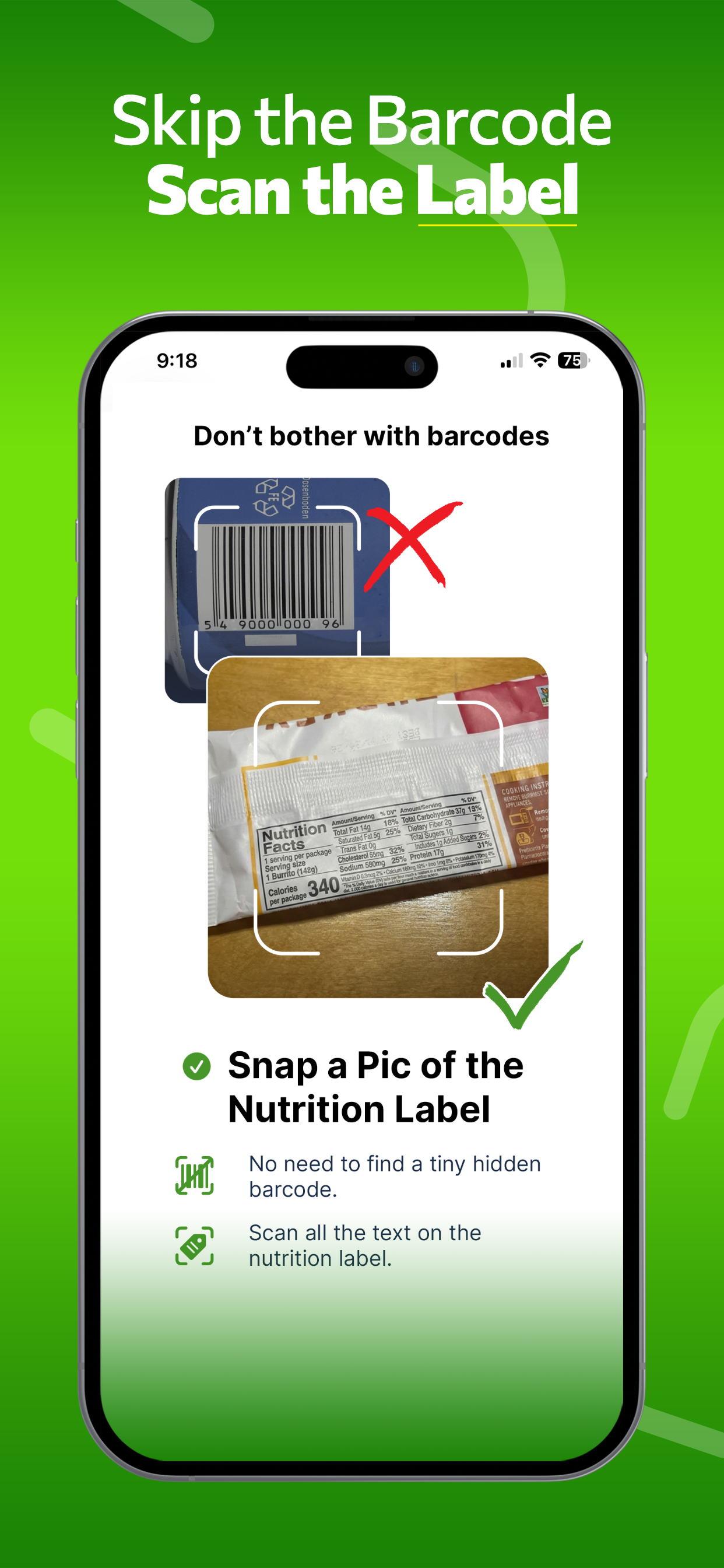 Food Scanner & Calories-Bitix