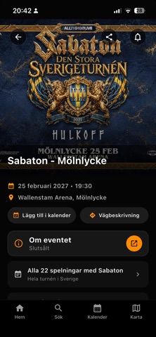 Upptäck event Screenshot 6 of 6