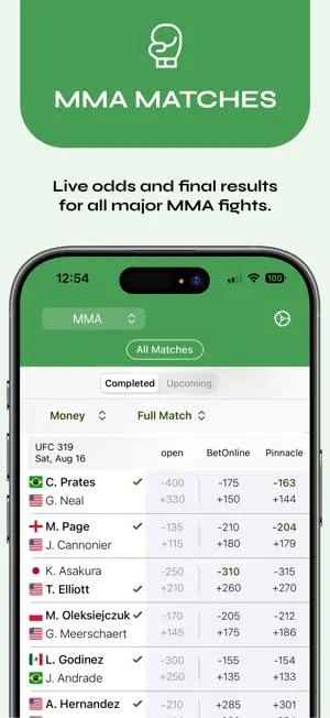 Live Scores and Odds screenshot 8