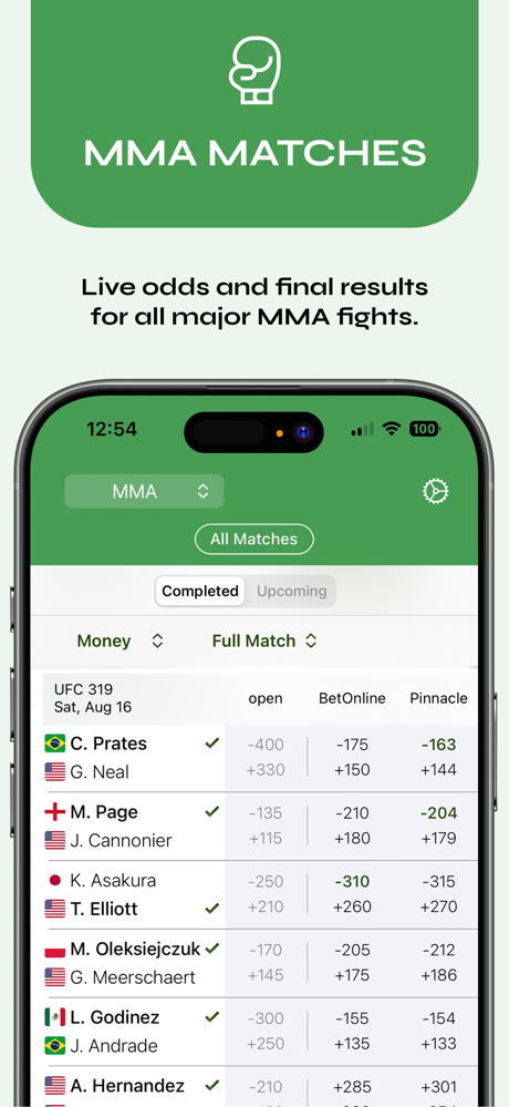 Live Scores and Odds screenshot 8