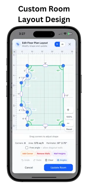 RoomSketch3D Floor Planner iPhone screenshot 2