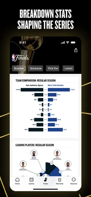 NBA: Live Games & Scores iPhone screenshot 5