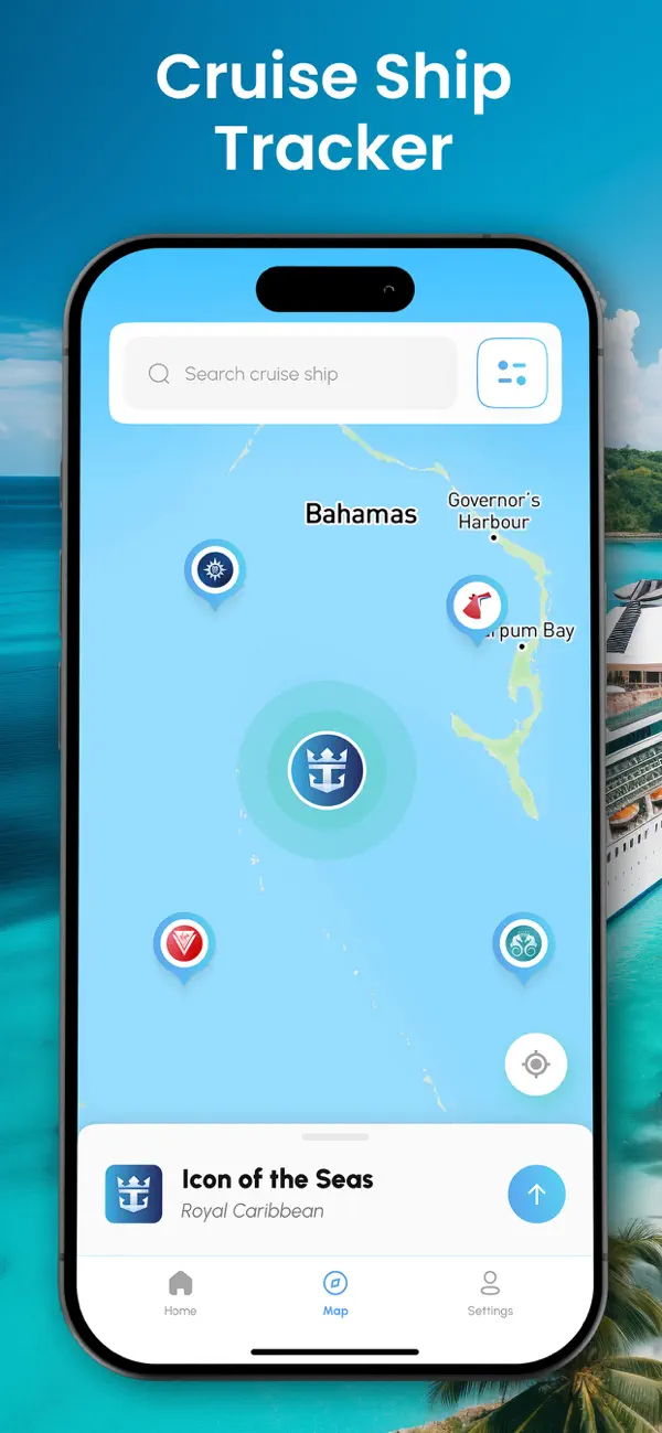 Screenshot #1 pour Cruisr - Cruise Ship Tracking