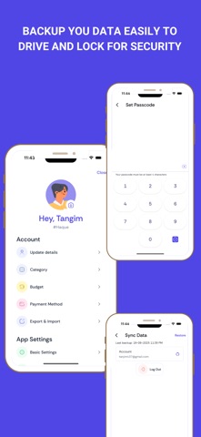 gExpense: Budget & Expenses screenshot