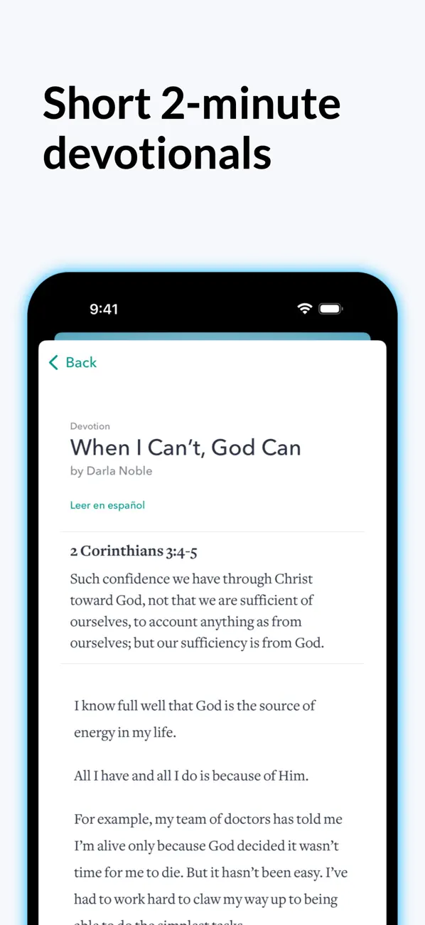 Screenshot #2 pour Holy Bible Inspirations KJV