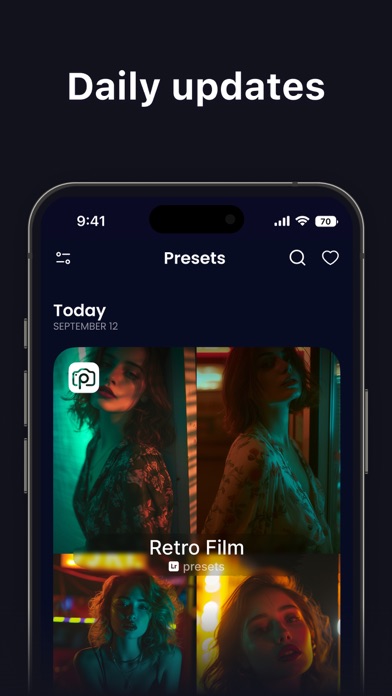 Presets for Photos・Filters Screenshot