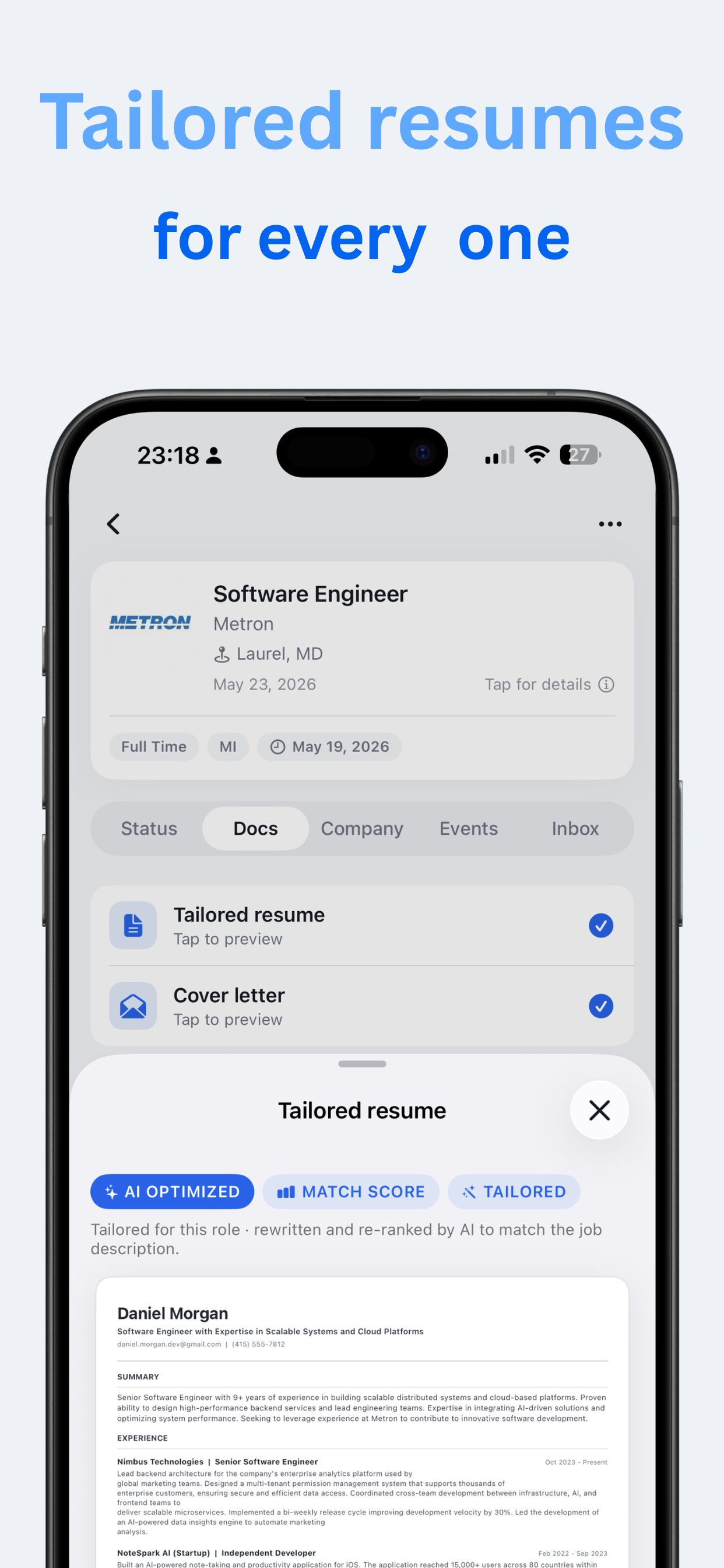 Sawell: AI Job Agent screenshot 5