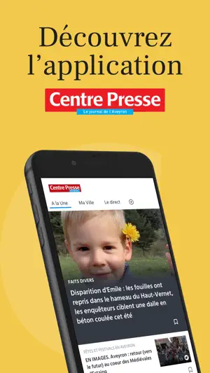 Centre Presse Aveyron - Actus screenshot 1