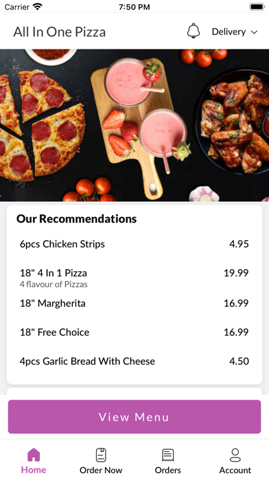 All In One Pizza Screenshot