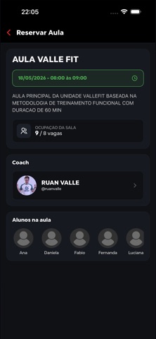 ValleFit screenshot