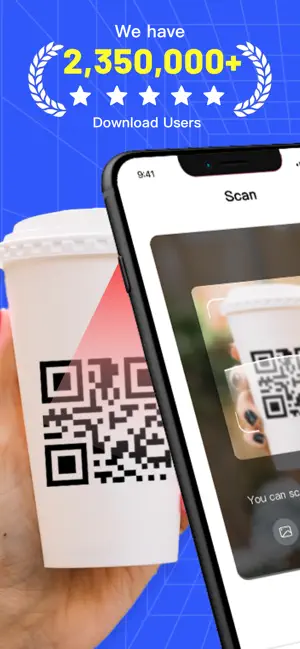 Fast QR Barcode Scan & Create screenshot 1