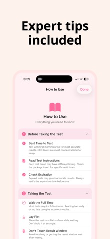 Pregnancy Test Checker: Linify Screenshot 5 of 5