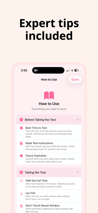 Pregnancy Test Checker: Linify Screenshot 5 of 5