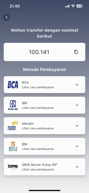 Poolsa by WP: Pulsa,Kuota,PPOB screenshot 4