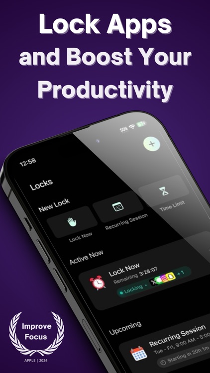 LockMyApps Screen Time Control