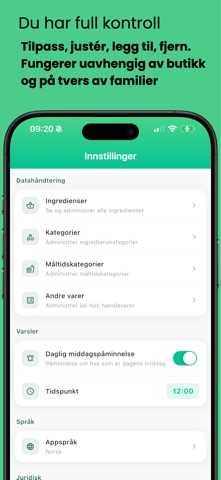 MIDDAG - Middag til familien! screenshot