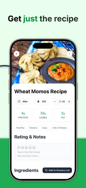 Recipe One: Recipe Keeper screenshot 3
