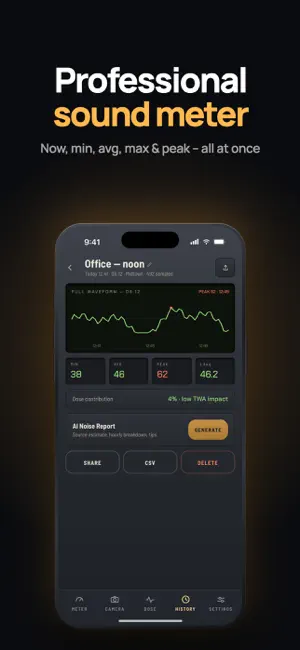 Decibel Meter dB: Noise Level screenshot 2