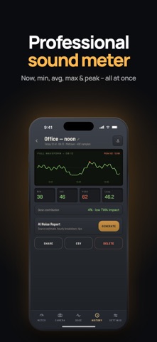 Decibel Meter dB: Noise Level Screenshot 2 of 8