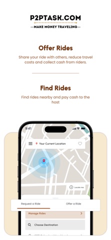 P2PTask: Global Shop & Carpool screenshot