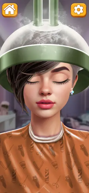 Barber Style Hair Trim Game screenshot 4
