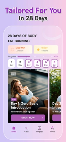 PilatesFit : For Beginners iPhone screenshot 6